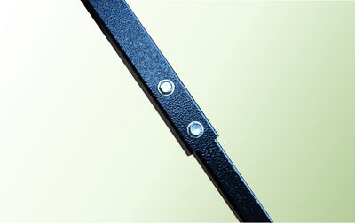 True Latch Black 7' Telescopic Gate Brace for Vinyl Gates