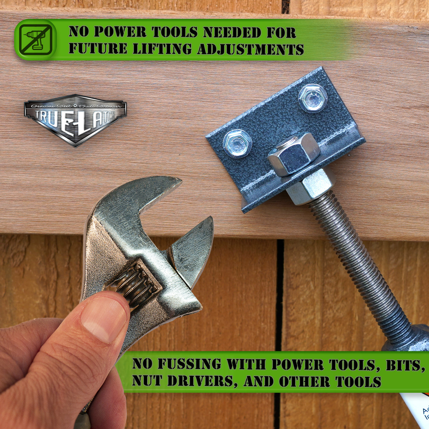 True Latch 6' Telescopic Gate Brace